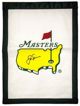 Jack Nicklaus Autographed Golf Flag